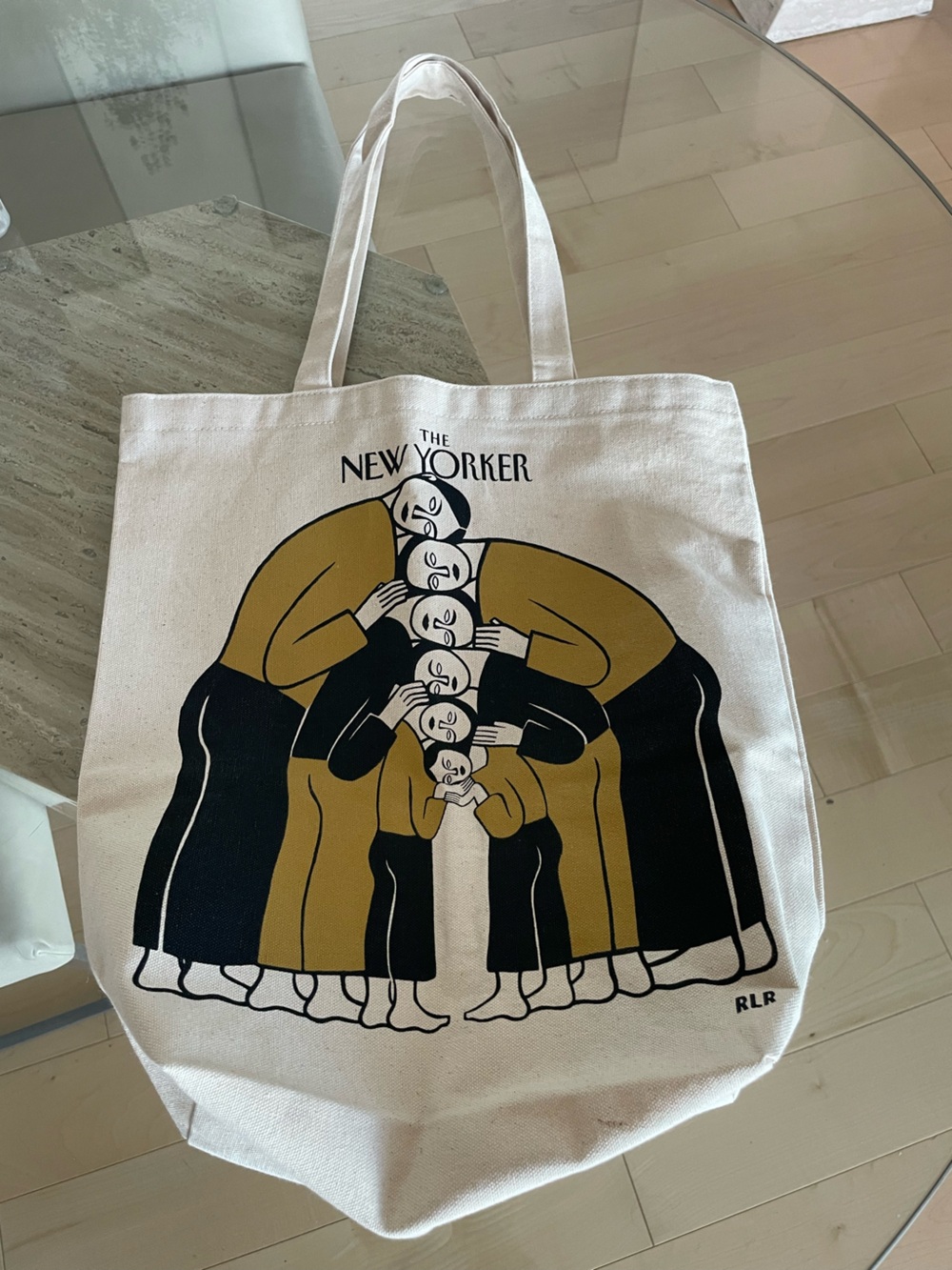 New Yorker canvas limited edition tote bag Matryoshkar rlr new!